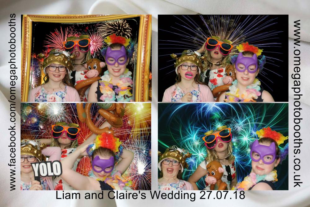 Liam & Claire's Wedding | View more photos from the event at gallery.omegaphotobooths.co.uk/u/Omega-Photobooths/Liam-Claires-Wedding